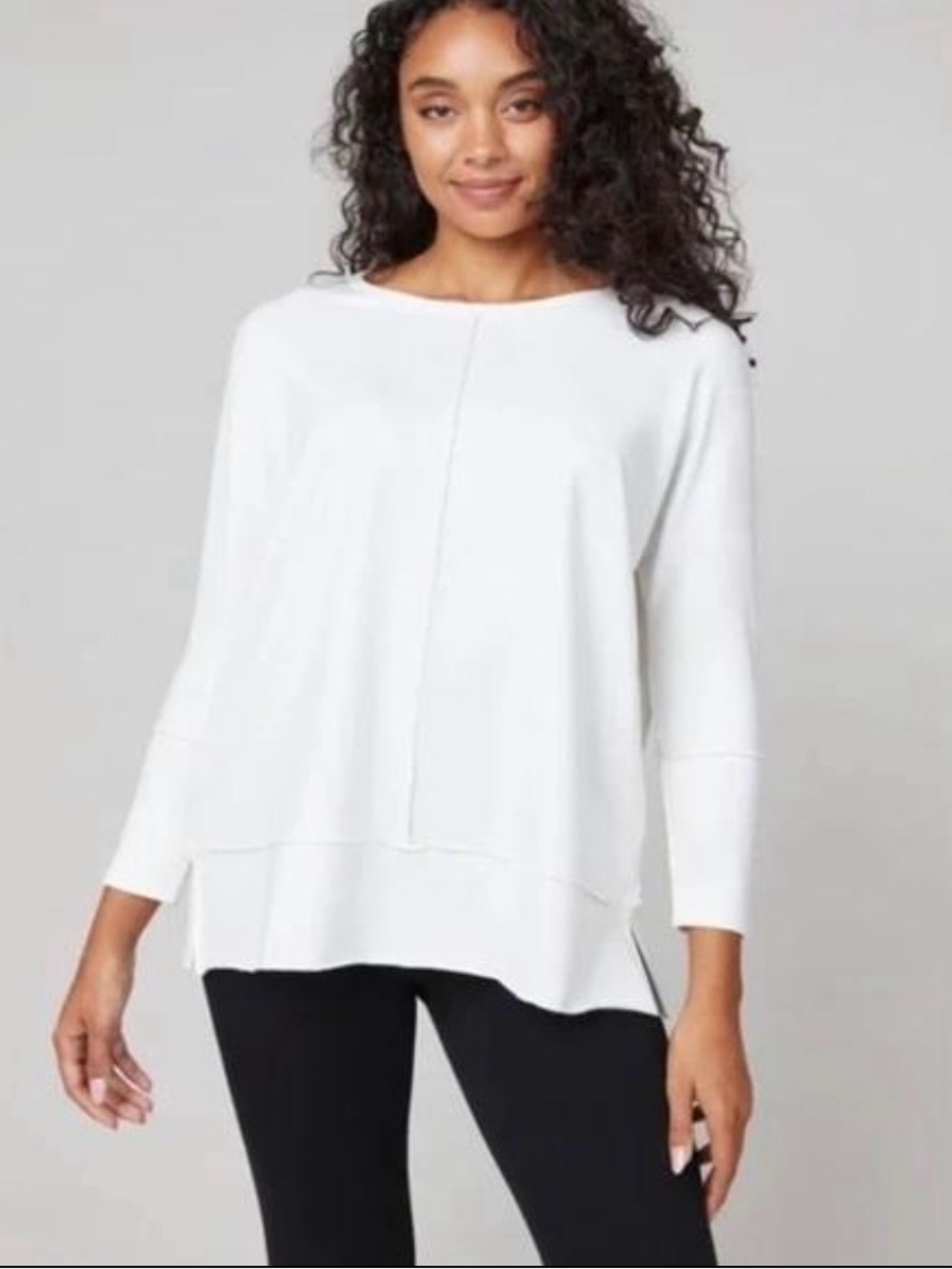 NWOT Spanx Air essentials Tillman sweater size medium color white